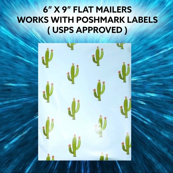 💝 1 LEFT❗️25 6X9 Cactus Green Mailers CLEARANCE - Picture 3 of 7